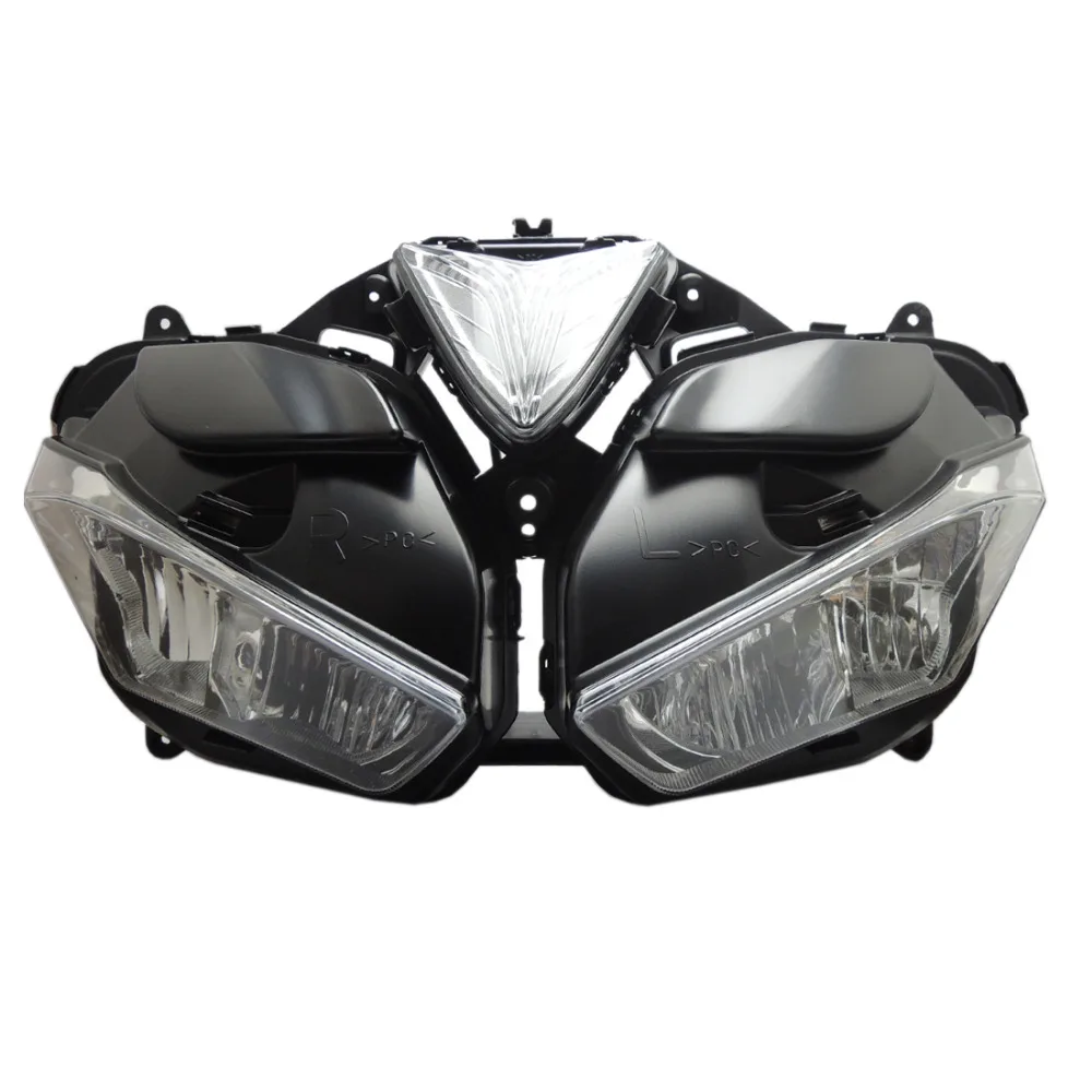

Motorcycle Headlight accessories Headlight Assembly with Bulb For YAMAHA YZF R25 R3 YZF-R3 YZF-25 2015 2016 2017