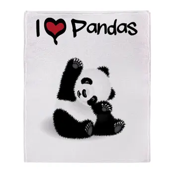 

Baby Panda Soft Fleece Throw Blanket Throws Fleece Blanket Manta Coberto For Sofa/Bed/Car/Office