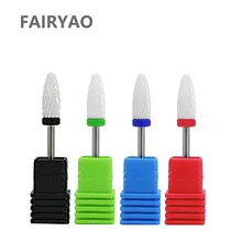 Сверло для ногтей, 4 типа, 2,35 мм, фреза, Электрический Маникюрный сверлильный станок, аксессуары, инструмент для маникюра, удаление геля для ногтей