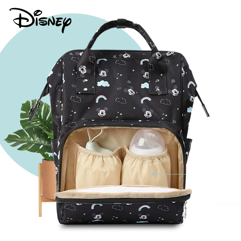 Дисней сумка для подгузников Мумия многофункциональная большая емкость сумка для мам водонепроницаемый рюкзак уход за ребенком дорожный рюкзак влажная сумка