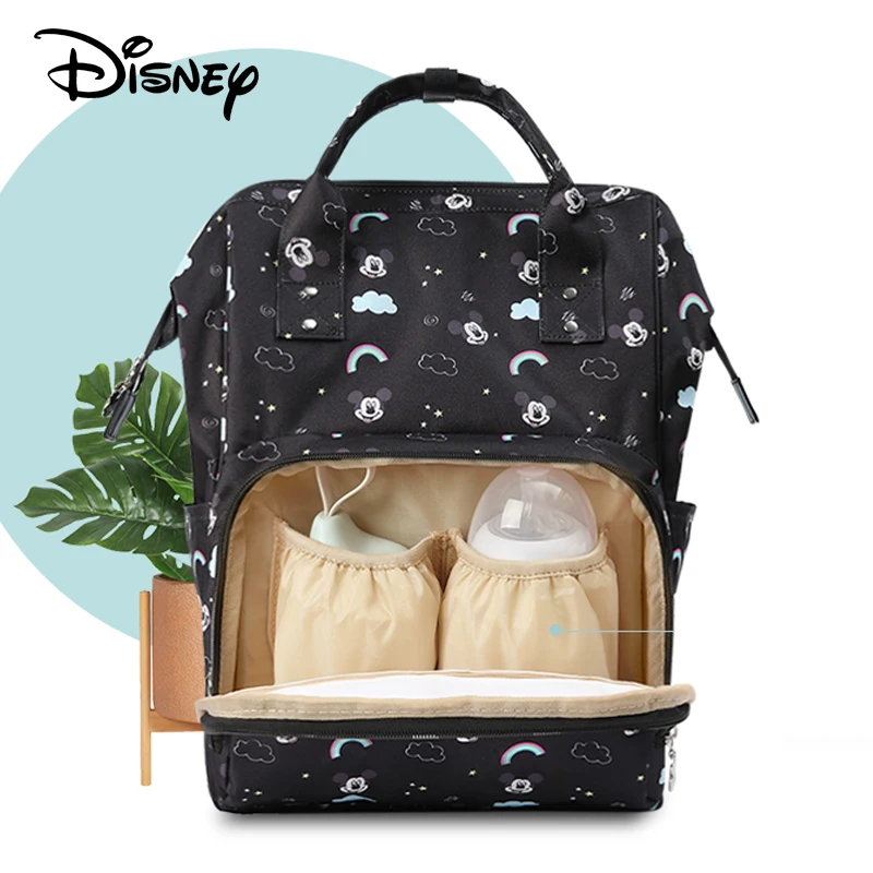 

Disney Diaper Bag Mummy Bag Multi-function Large Capacity Mummy Bag Backpack Baby Care Travel Backpack Pregnant Women Backpack