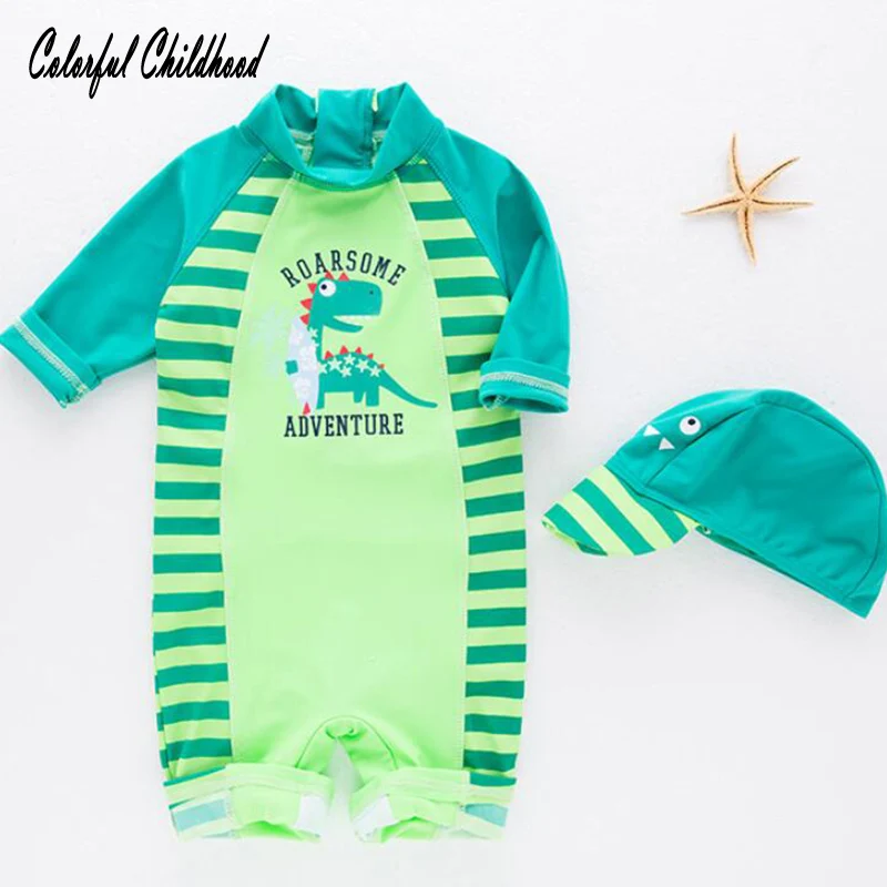 Children Swimsuit Baby Boy Swimwear Animal dinosaur design Swimsuit
