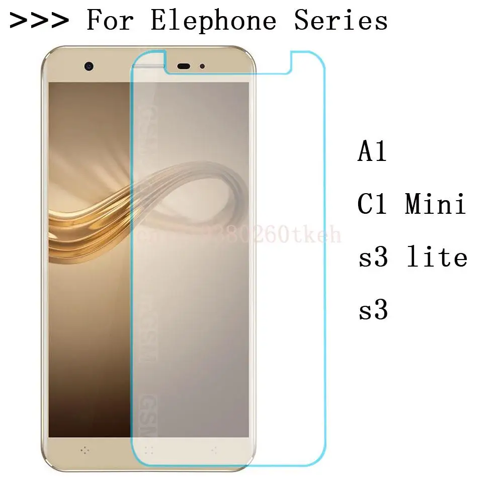Для Elephone A1 S3 закаленное стекло для C1 Mini s3 lite Защитная пленка экрана 9h защитное