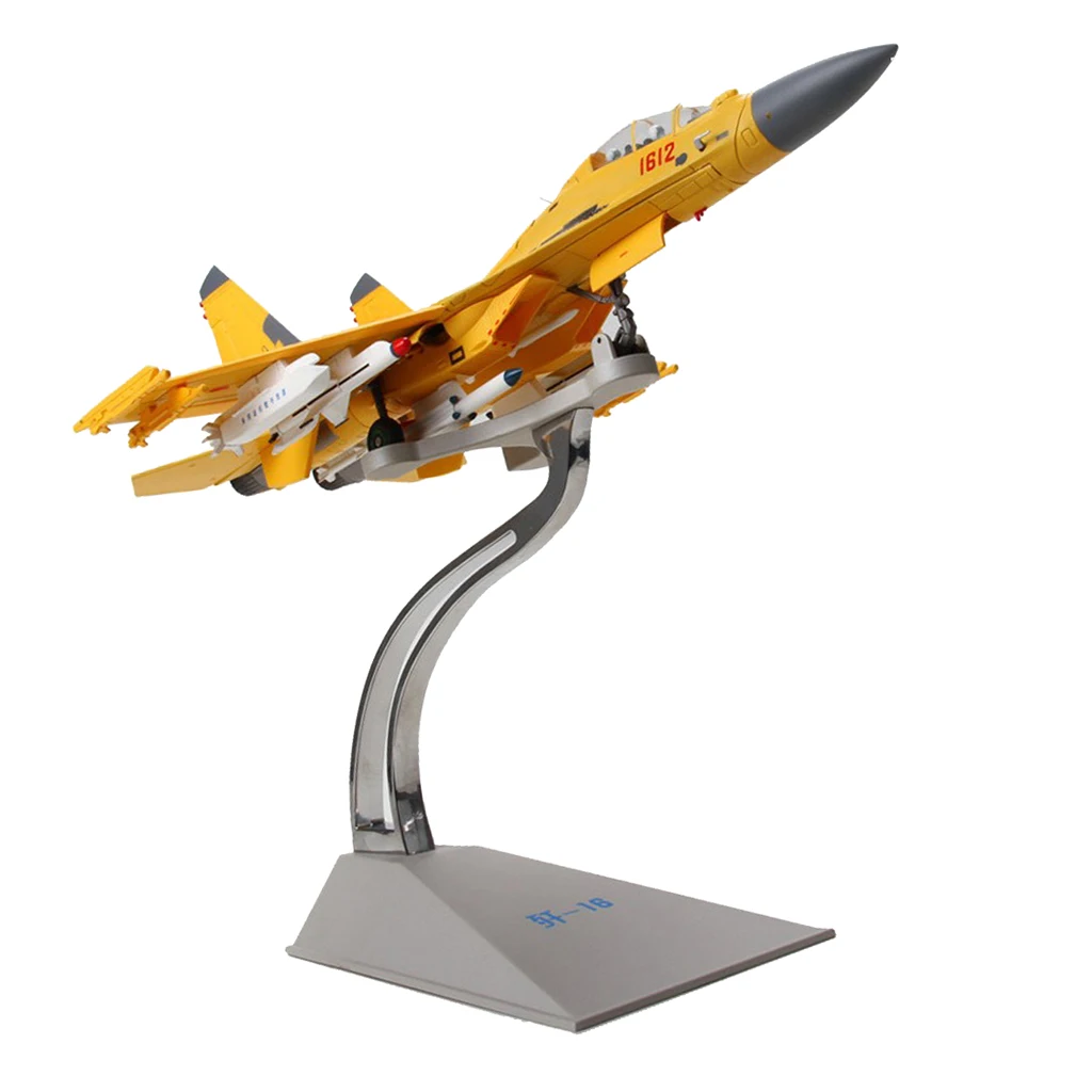 

1:72 Scale Airplanes Airforce J-16 Yellow Aircraft Diecast Models with Dispaly Stand