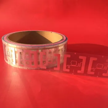 

1000pcs per roll Alien authoried 9634 UHF RFID inlay 860-960MHZ Higgs3 915M EPC C1G2 ISO18000-6C can be used to RFID tag label