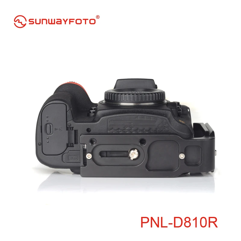 SUNWAYFOTO PNL-D810R головка штатива быстросъемная пластина для Nikon D810 D800 D800E головка штатива l-кронштейн быстросъемная пластина