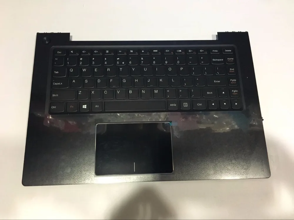

New Original For Lenovo Ideapad U330 U330P US Keyboard W/ Bezel Palmrest Top Upper Case Cover Black without Backlit