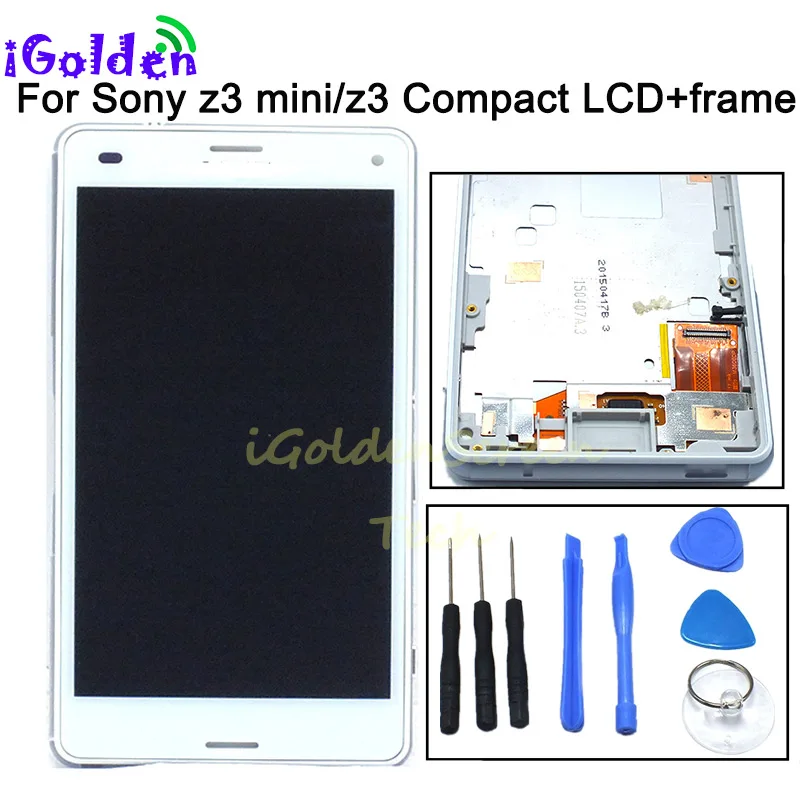 100% протестированный для Sony Xperia Z3 компактный ЖК-дисплей кодирующий