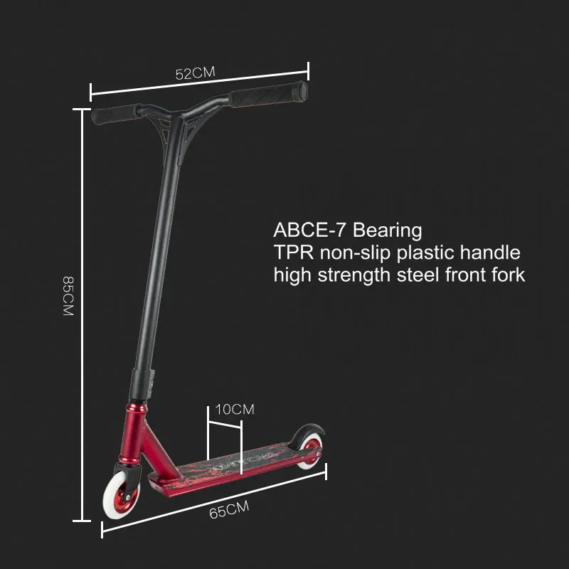 Professional Extreme Scooter Stunt Pro Scooter High Speed Action Freestyle Surfing Kick Scooter Trick Skatepark BMX Handlebars Professional Extreme Scooter Stunt Pro Scooter High Speed Action Freestyle Surfing Kick Scooter Trick Skatepark BMX Handlebars