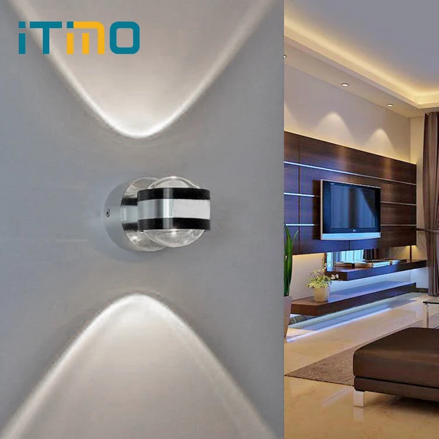 Itimo 6 W Applique Murale Pour Couloir Bar Ktv Décoration Cristal