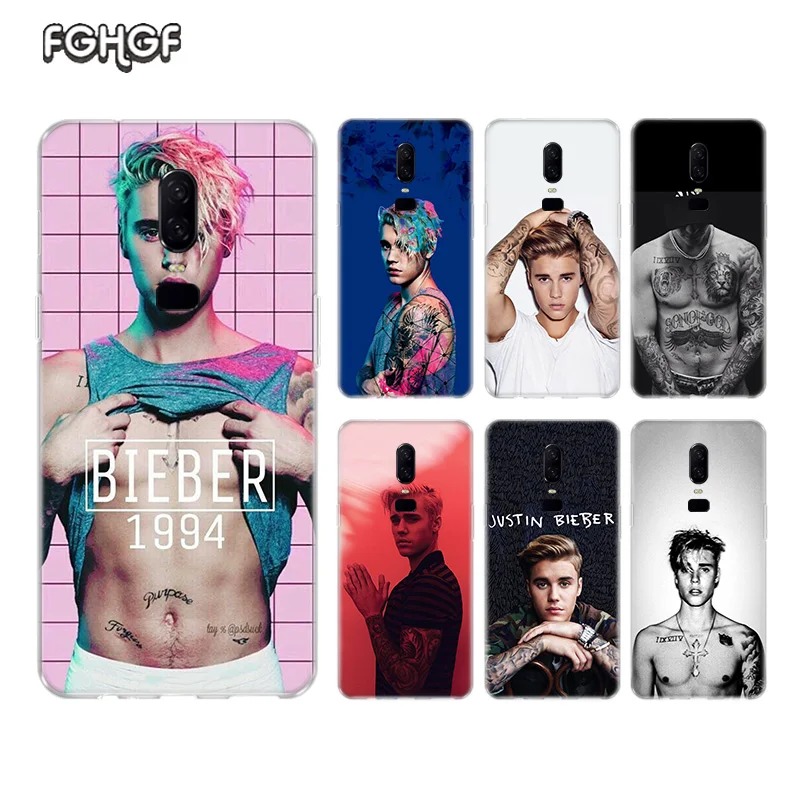 Justin Bieber Original Luxury Soft TPU Silicone Phone Back Case For OnePlus One Plus 7 Pro 5 5T 6T 6 Fundas Printed Cover Coque |