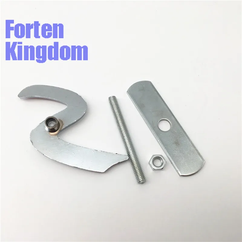 Forten Kingdom 1 шт. хром красный S логотип 3D буквы цинк Металл Передняя решетка значок эмблема с грилем с винтами для украшения