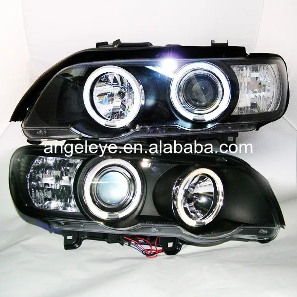1999 2003 год для BMW X5 E53 светодиодный няя фара светодиодные глаза ангела|angel eyes|for bmweyes