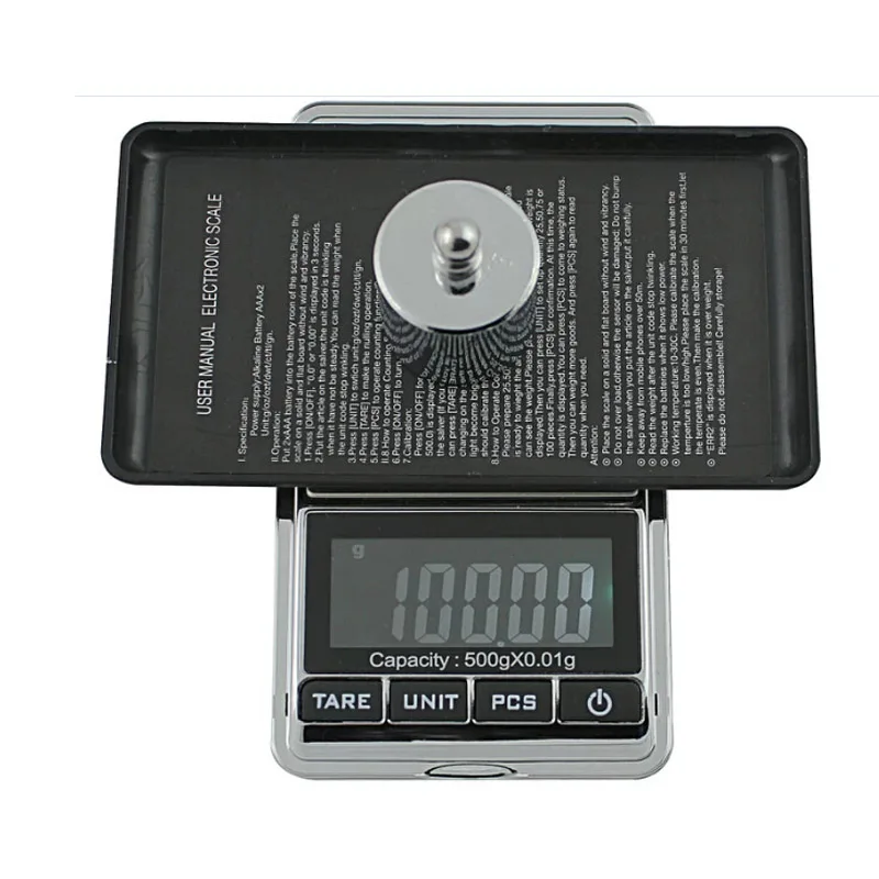 500 г/0,01 г электронные весы точные портативные карманные ЖК-цифровые ювелирные весы баланс веса кухонные грам весы