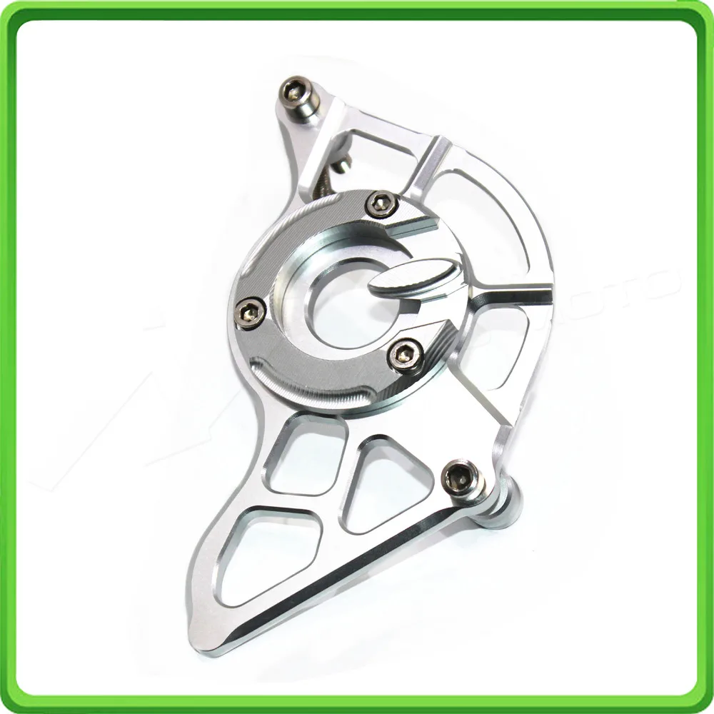 Motor Front Sprocket Chain Guard Cover Left Side Engine For Honda Grom MSX125 125SF MSX 125SF 2013 2014 2015 2016 2017 Silver (3)