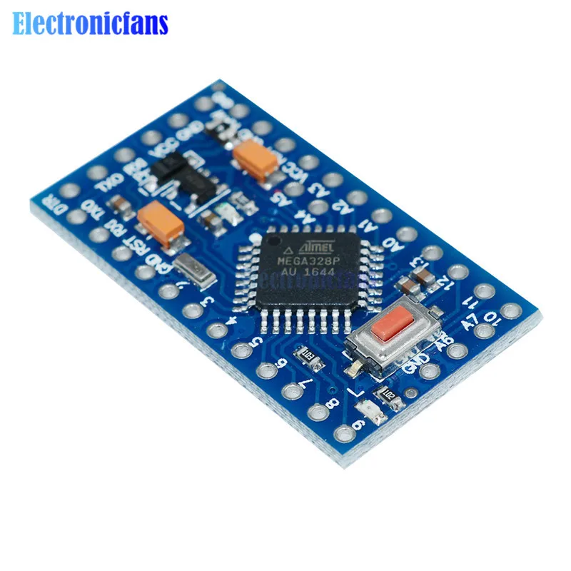 Модуль платы diymore Pro Mini Atmega328 3,3 V 8Mhz заменяет модуль ATmega128 для Arduino совместимый модуль Nano ATMEGA328P-AU Atmega 328