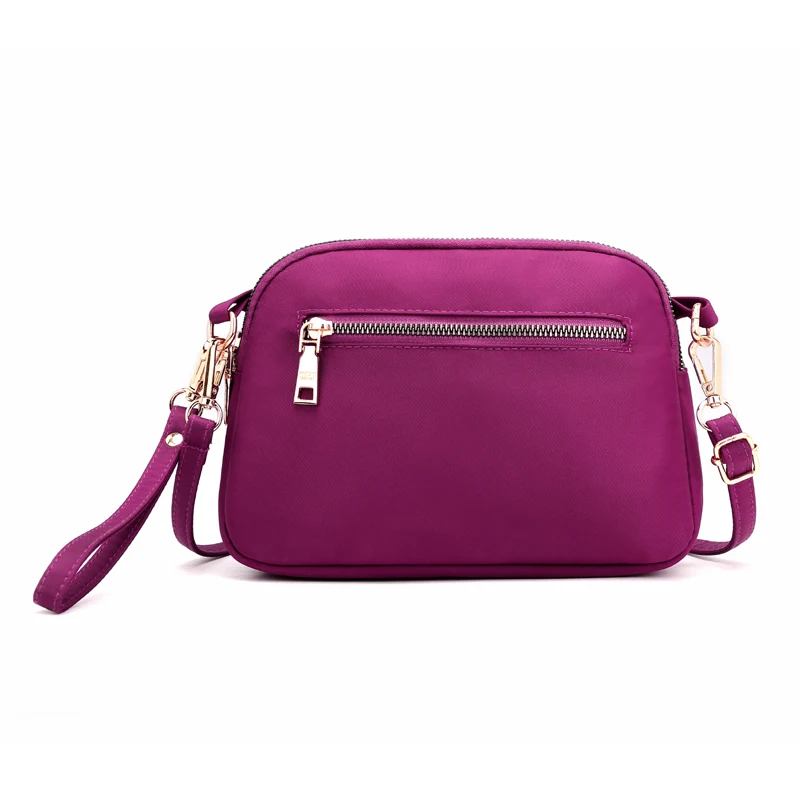 صغيرة المرأة Crossbody حقيبة ل البسيطة حقيبة كتف السيدات صغيرة حقيبة ساعي النايلون حقائب المحافظ مساء براثن