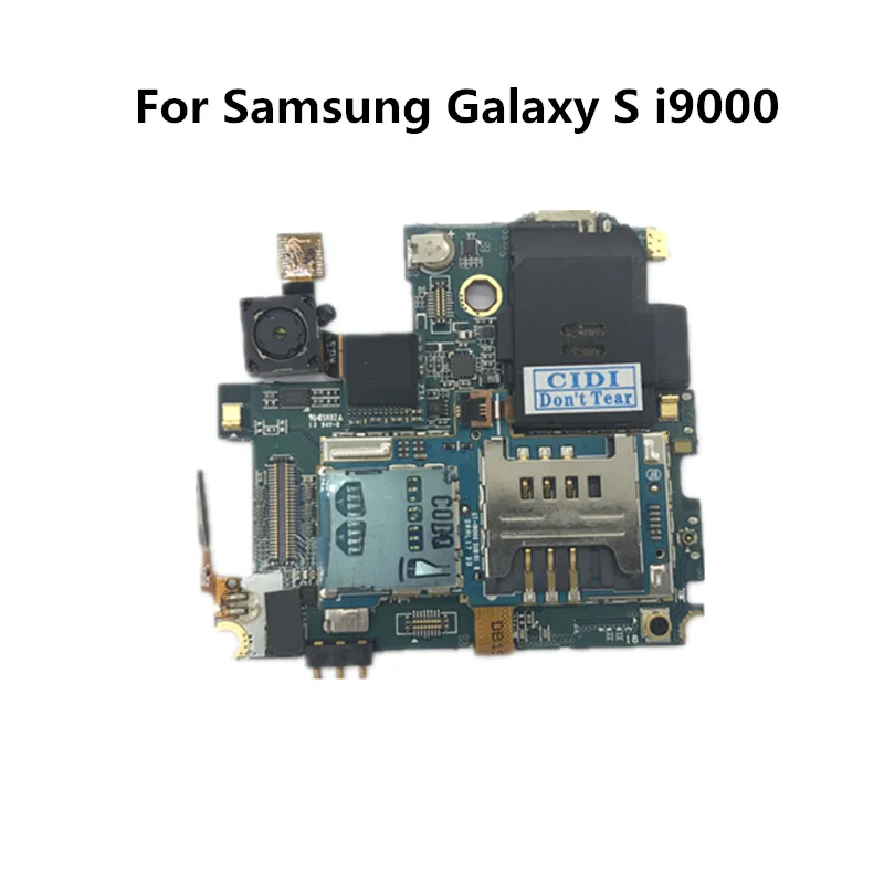 Оригинальная материнская плата для Samsung Galaxy S I9000 материнской платы б/у|samsung galaxy