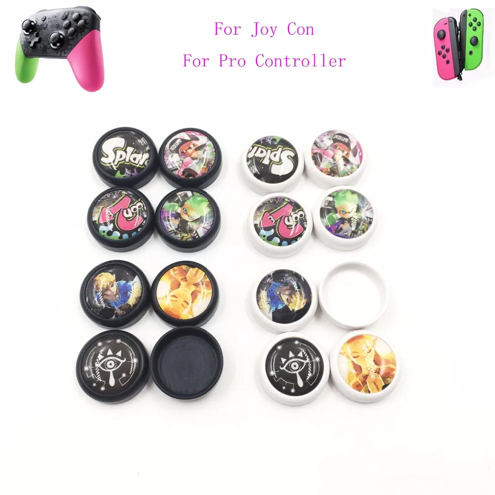 

1SET=4PCS Plastic Epoxy Thumb Grip Thumbstick Cover Caps for Switch Joy-con & Pro Controller