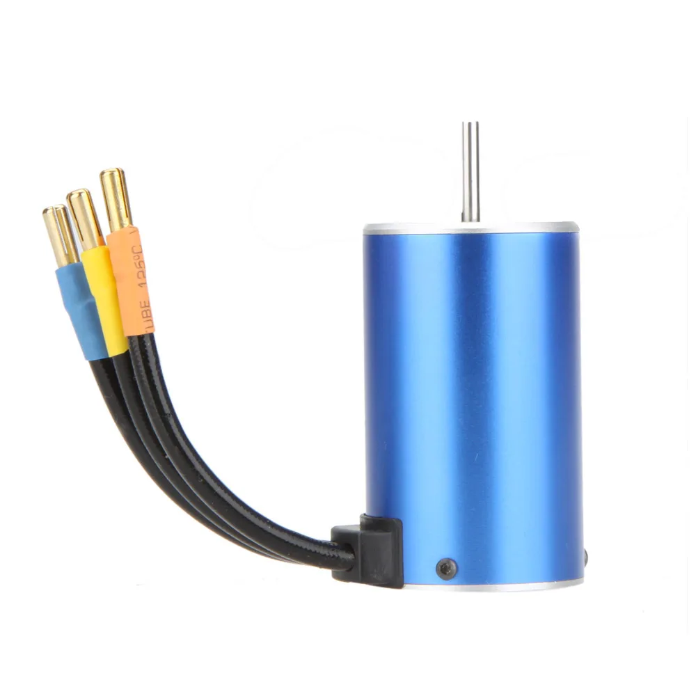 GoolRC 3660 4 полюса 2600KV бесщеточный двигатель для RC 1/8 1/10 Грузовик внедорожник