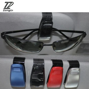 

ZD 1Pcs car glasses folder S-type Glasses / Paper clip for Mini Cooper Volkswagen VW Polo Passat B6 B7 B8 Golf 4 5 6 7 Touareg
