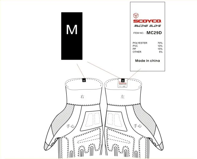 Scoyco розовый Для женщин мотоциклетные перчатки с защитой гоночные перчатки мотопробег, Гонки перчатки мужские перчатки без пальцев для мото