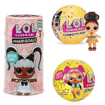 

Surprise LOLS Dolls Color Change Egg Confetti Pop Series Dress Doll Magic Ball Action Figure Kids Toys For Children Christmas