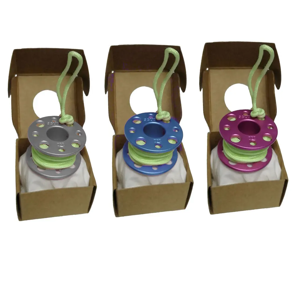 

Mini Scuba Diving Finger Spool Reel Model Diving Gift With Line Reel Gift Diving Pendant Diver Bag hang decoration