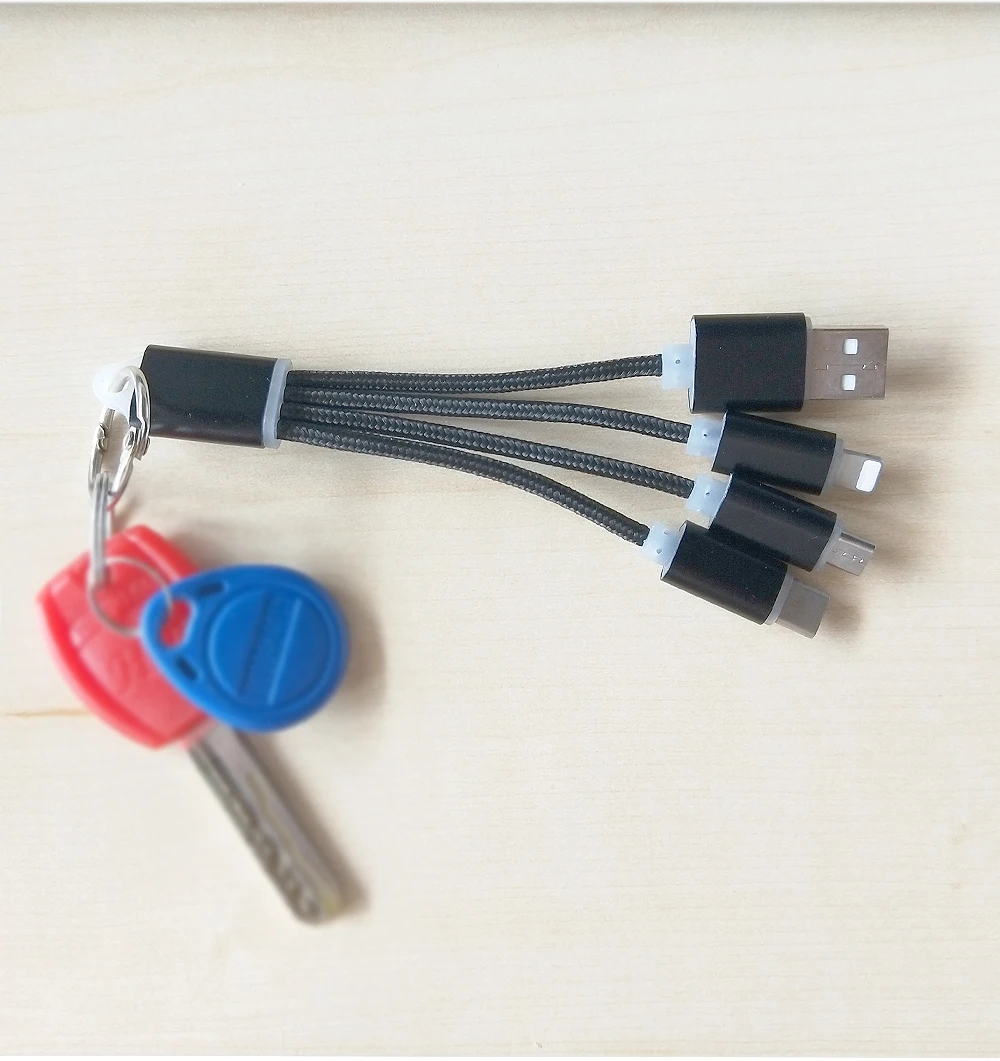 CBAOOO usb кабель 3 в 1,2 в 1 кабель для передачи данных Кабель зарядного устройства микро-usb usb type C кабель для iPhone X XR samsung Xiaomi Мобильный телефон