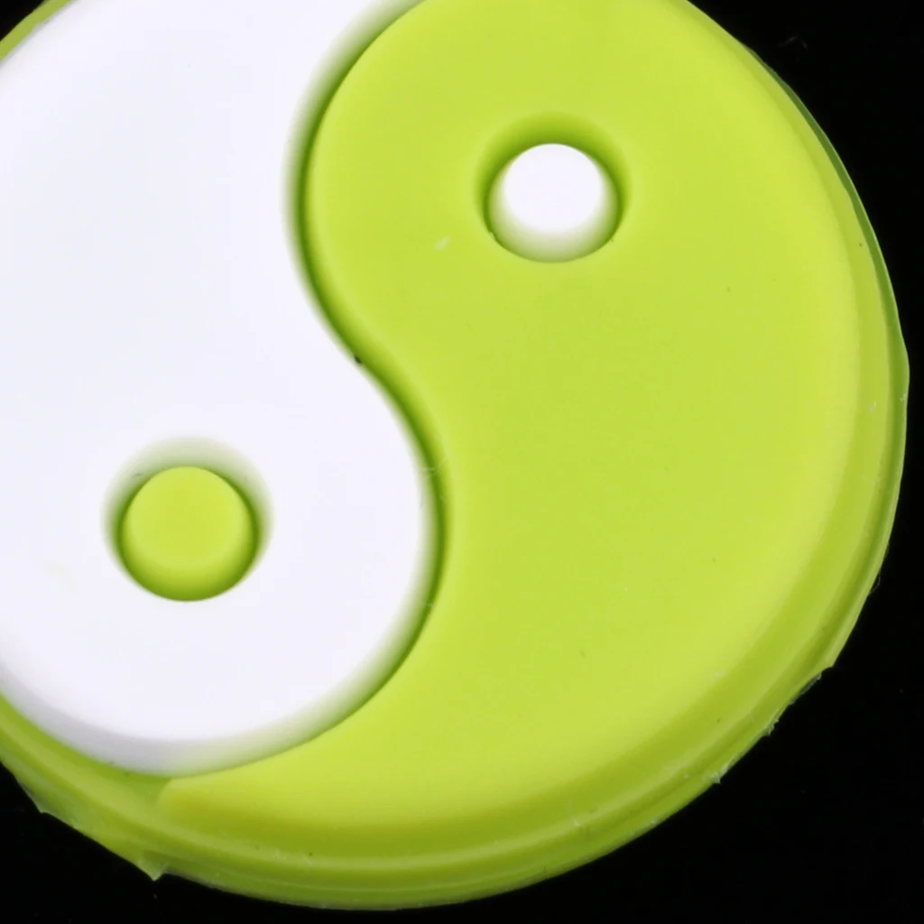 Premium Tennis Vibration Dampener 6 Pack Tennis Racket Shock Absorber Gift for Tennis Players Sunflower Taichi