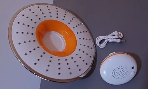 Круглая музыкальная насадка для душа с функцией громкой связи и Bluetooth|speaker
