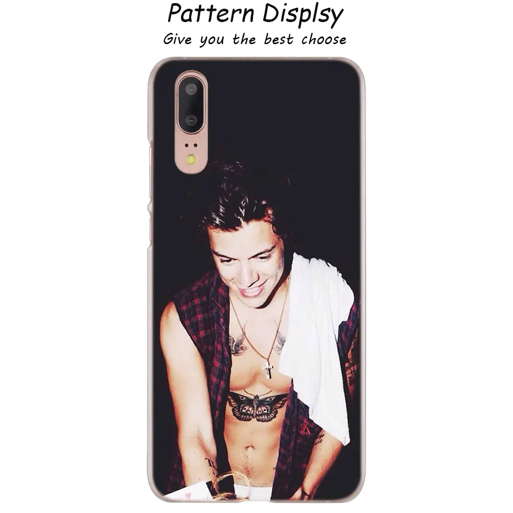 MLLSE One Direction в виде татуировки Harry Styles», Прозрачный чехол для huawei P30 P20 P10 P9 P8 Lite P30 P20 мини-видеокамера-регистратор с креплением к P Smart плюс - Цвет: 07