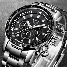 Relojes para hombre Dial grande militar en este momento cronógrafo superior de la marca de lujo de hombres de moda impermeable deporte reloj pulsera reloj de cuarzo hombre