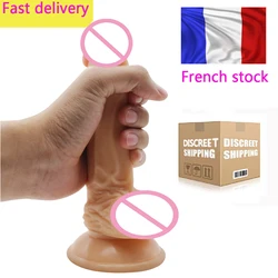 Bigbanana 20 cm Super Big Dildo For Women Safety Silicone Realist Penis Huge Dildo with Suction Cup consolador para mujer Bigbanana 20 cm Super Big Dildo For Women Safety Silicone Realist Penis Huge Dildo with Suction Cup consolador para mujer