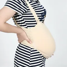Prothesis силиконовая ткань для живота сумка для беременных женщин Bump 1500 г 5-6 месяцев синтетическая кожа