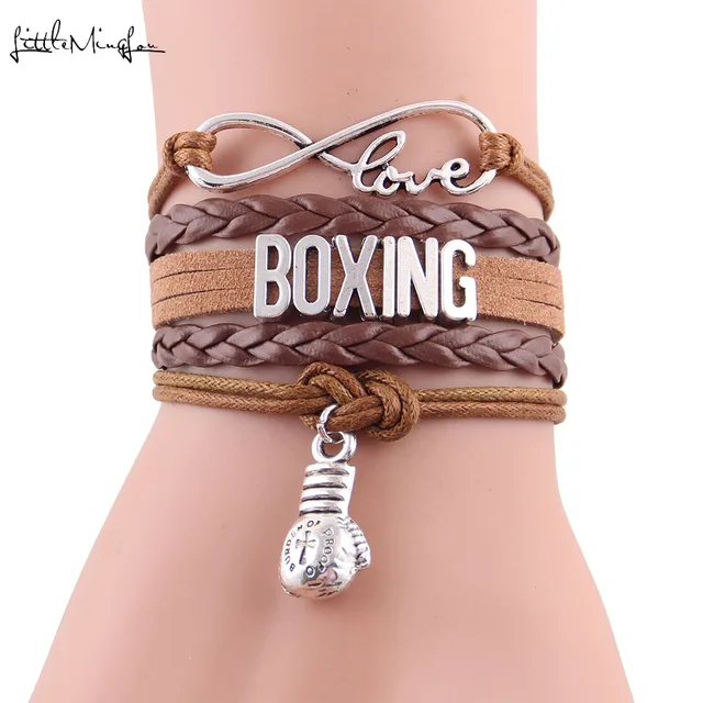 Buy Little Minglou Infinity Love hobby Boxing bracelet