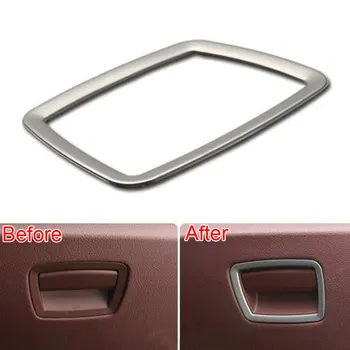

Stainless Steel Storage Box Handle Frame Cover Trim Fits For BMW 740i 740Li 740Ld xDrive 750i 750Li F01 F02 2010-2015