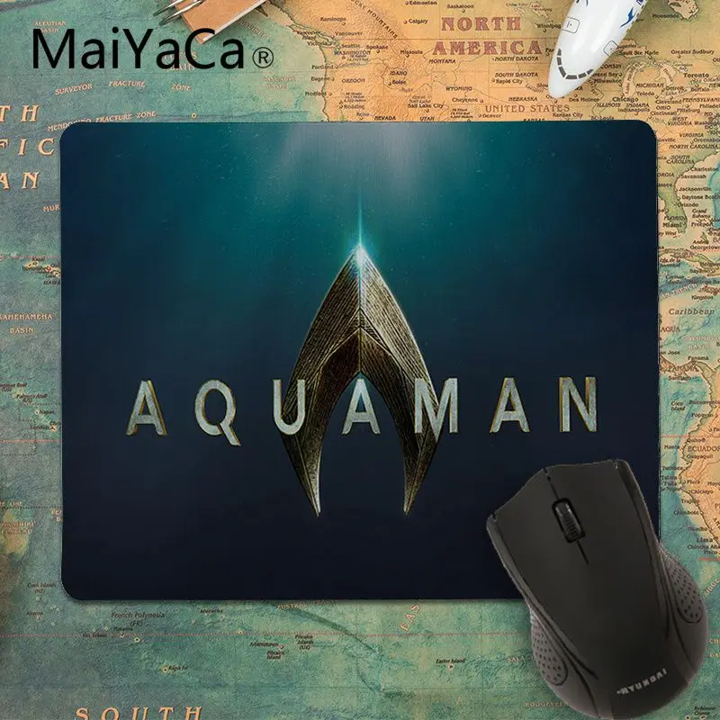 MaiYaCa Aquaman movie индивидуальные коврики для мыши компьютерный Аниме Коврик и