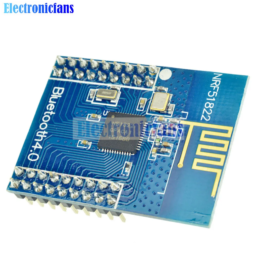 

CORE51822 BLE4.0 Bluetooth 2.4 GHz Wireless Module NRF51822 Communication Board RF Controller 2-3.6V