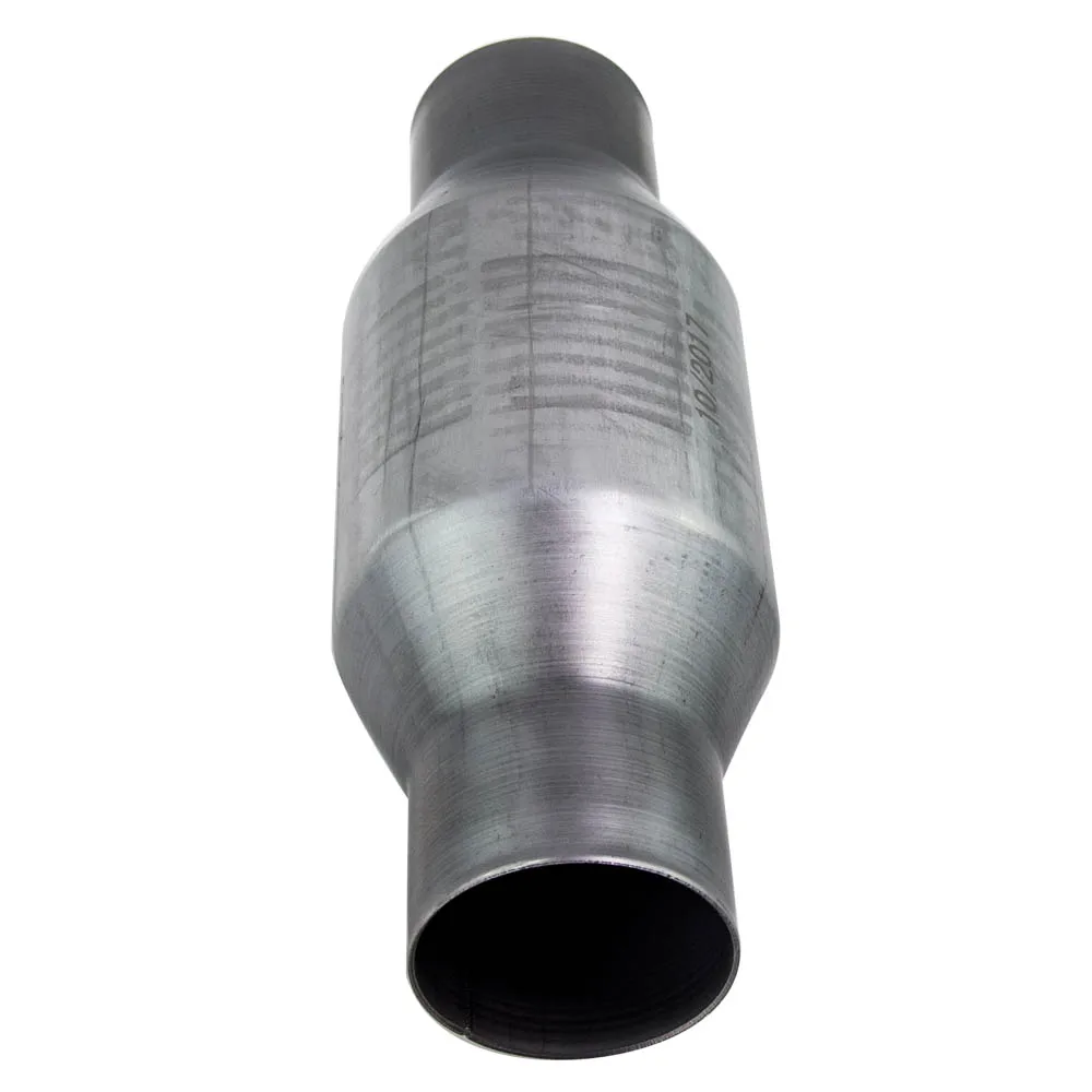 

Universal 2.5 Inch 100 200 cell Catalytic Converter High Flow T409 Stainless Steel 410250