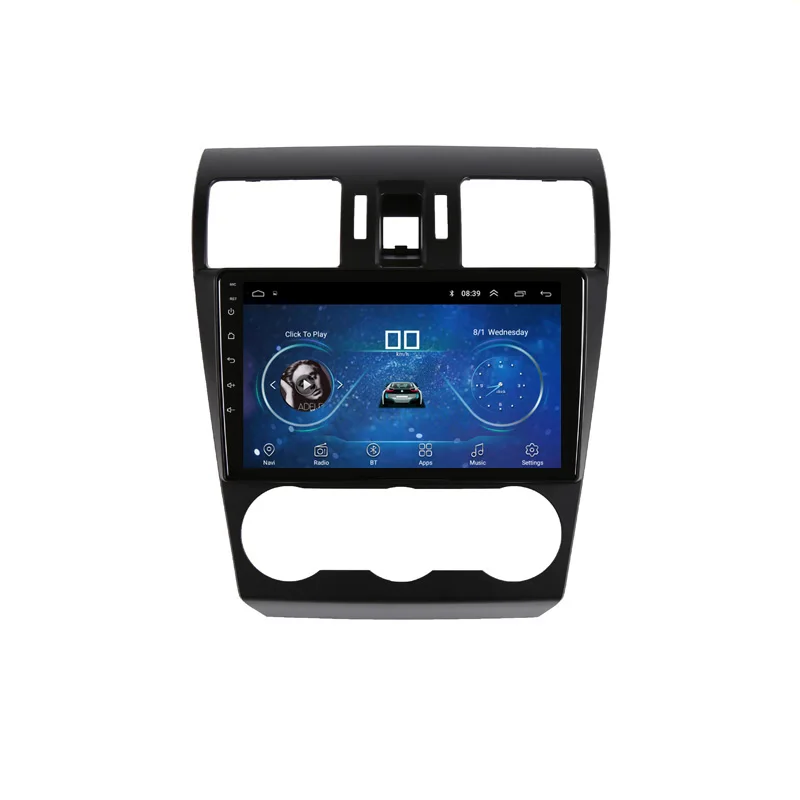 

9" 2.5D IPS Android 8.1 Car DVD Multimedia Player GPS for Subaru Forester XV WRX 2012 2014-2016 audio radio stereo navigation
