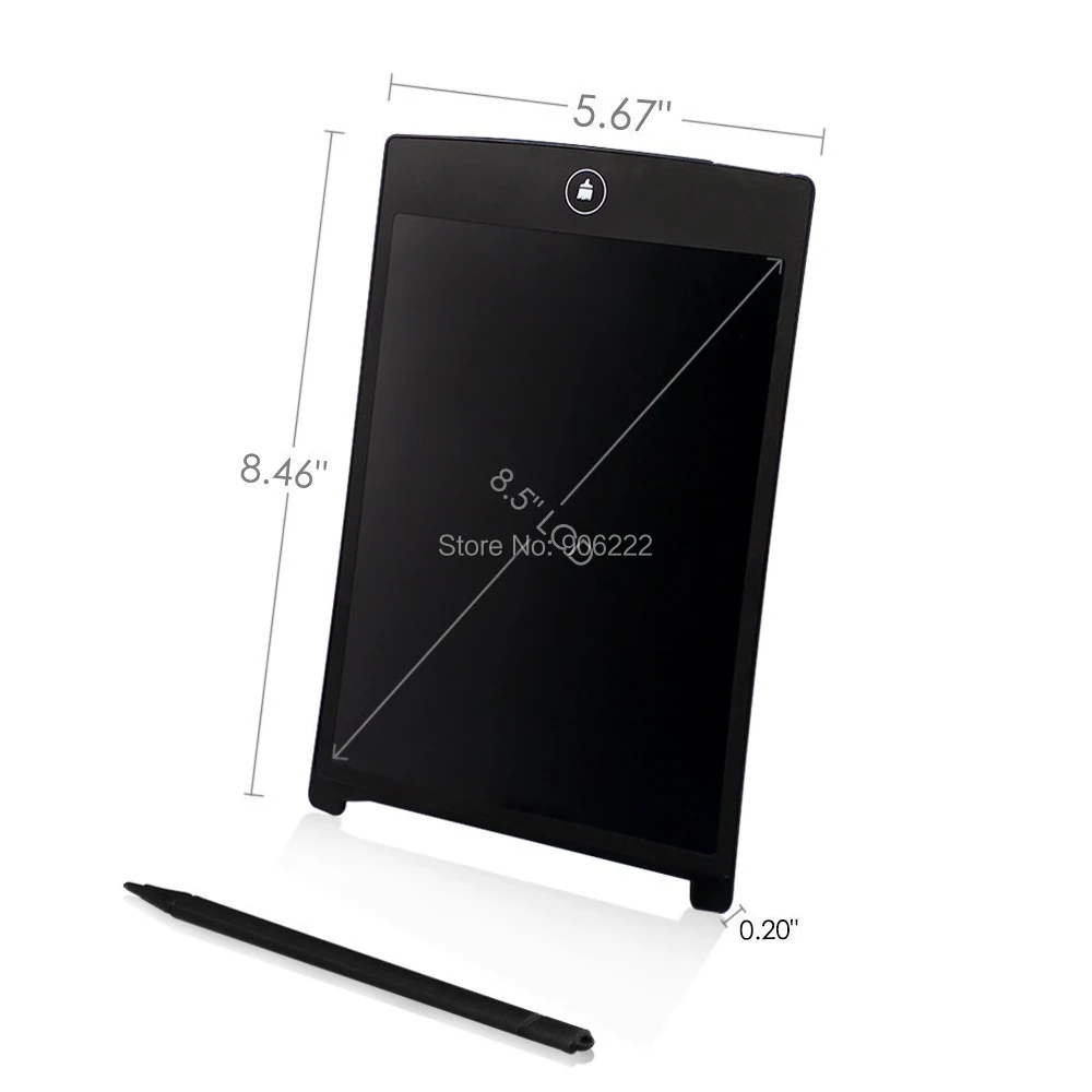 Menggambar Mainan Menulis LCD Tablet Menghapus Tablet Paperless LCD