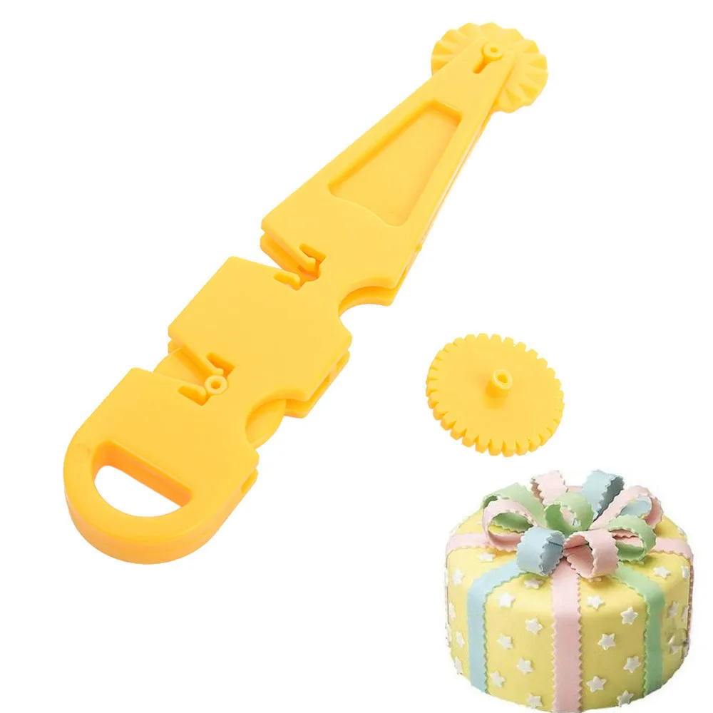 3Wheel Fondant Embosser Cutter Cake Decorating Tool Making Wheel