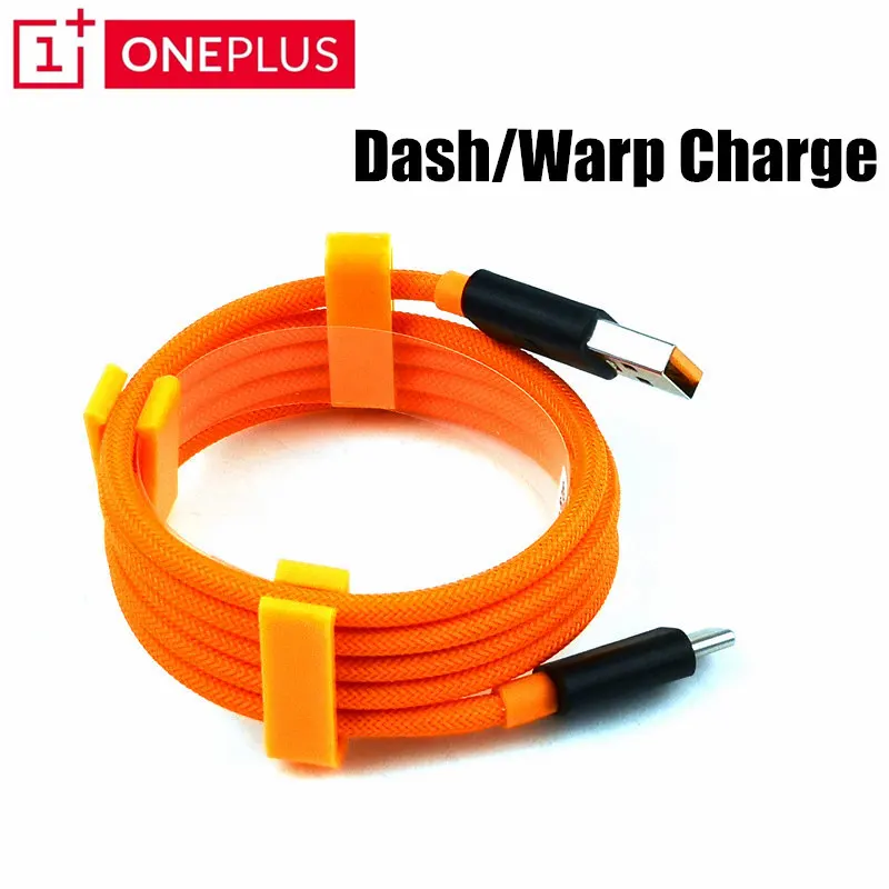 

Original Warp Charge OnePlus 6T Dash Charger Cable Genuine 4A nylon Fast Charge Data Cable For One plus 6 5t 5 3t 3 Smartphone