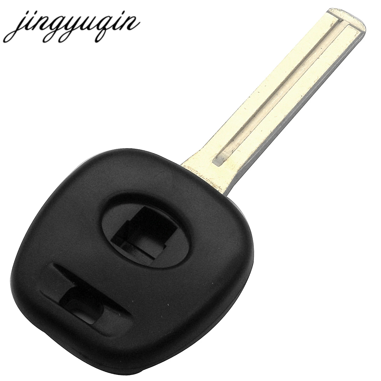 

jingyuqin TOY43/TOY48 Uncut Key Blade Car Transponder Key Shell For Toyota No Chip Fob Case Replacement