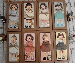 

Freeshipping!30Pcs/set NEW Fancy doll bookmark/Creative cartoon kawaii Book marks/Book holder/bookband/Wholesale