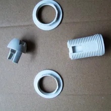 10 комплектов E14 основание лампы дисплей держатель с 2 кольцами