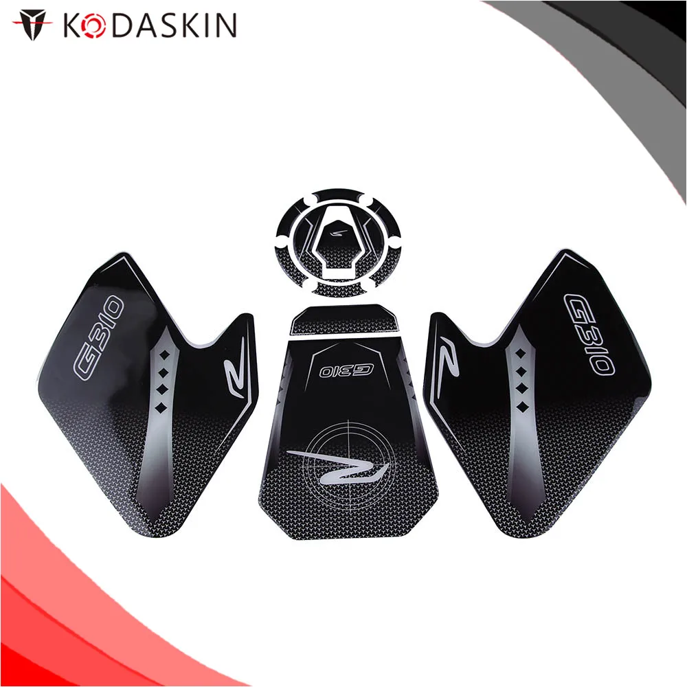 KODASKIN Motorcycle for G310R 3D Epoxy Resin Applique Tank Pad Sticker Decal Emblem GRIPPER STOMP GRIPS EASY | Автомобили и