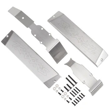 

Protection plate for Scale TRAXXAS SUMMIT E-REVO for 1/10 RC Trxxas Wheel Rim Front/Rear Bumper Car Skid Plate Chassis Protect