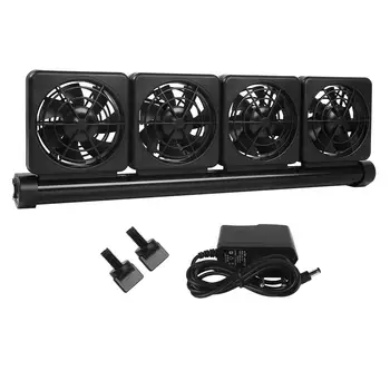 

Aquarium Cooling Fan Fish Tank Cold Wind Chiller Adjustable 2 Level Wind 100-240V Temperature Control